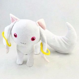 9 " Puella Magi Madoka Magica Kyubey Plush Toy Doll Gift