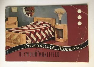 Haywood Wakefield 1939 Sales Brochure.  Very Rare