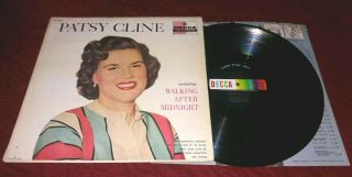 Patsy Cline Mono S/t 1st Album Lp 1957 Decca Record Walking After Midnight Rare