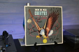 Big Country - The Seer,  Promo Album,  1986,  Autographed All 4 Members,