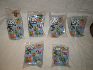 Burger King (1995) Toy Story Toys - - Set Of 6 In Package