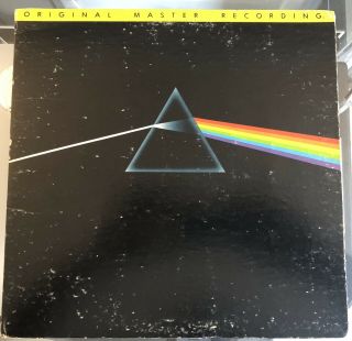 Pink Floyd Mfsl Dark Side Of The Moon Lp Vinyl Vg Mobile Fidelity