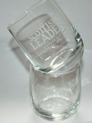 Scottish Leader Supreme Scotch Whisky - Tumbler Glass - Set Of 2 Glasses