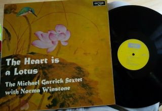 Michael Garrick Sextet The Heart Is A Lotus Don Rendell & Ian Carr Uk Argo135