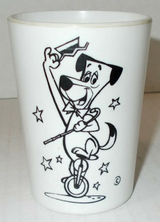 Melmac Huckleberry Hound Plastic Drink Cup Hanna - Barbera 1960s Tumbler