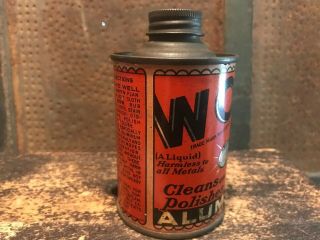 Antique Advertising Tin Cleaner Black Americana 2