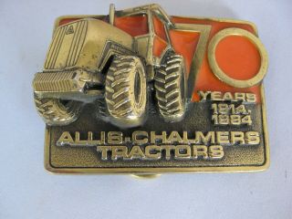 1984 Allis - Chalmers 70 Belt Buckle Number 646