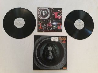 Ozzy Osbourne Live & Loud 1st Press 1993 2 X Vinyl Lp Black Sabbath Rare Ex Plus