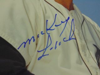 Mickey Lolich Autograph Photos - MLB signature picture All Star MVP Tigers 4