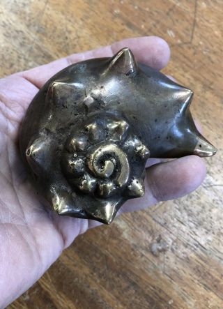 Ocean Conch Shell Statue Pure Bronze Grade A