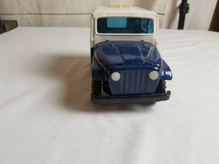 Vintage Usps Us Mail Postal Delivery Truck Jeep Bank Western Stamping Corp