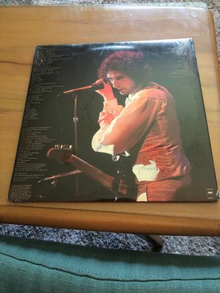Bob Dylan At Budokan 33 LP Album w/ Giant Poster PC2 36067 2