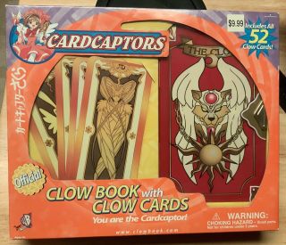 Cardcaptors Sakura Clow Book With Cards Collectors 
