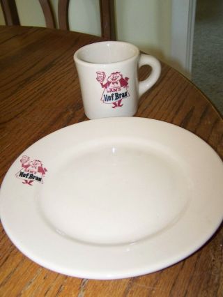 Vintage Sams Hof Bau China Mug And Plate