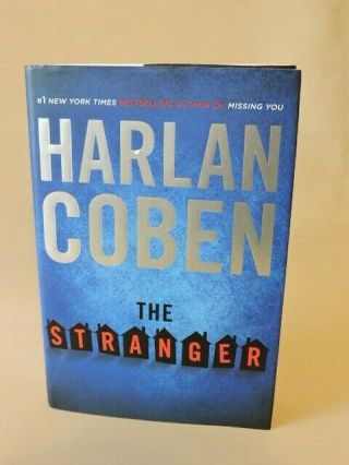 Harlan Coben Hand Signed Book " The Stranger " 1st Ed 1st Prt Hardcover/dj