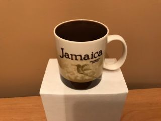 Starbucks Global Icon Jamaica 16 Oz Mug With Sku