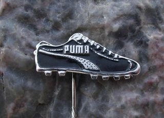 Antique Puma German Sports Company Football Boot Advertising Pin Badge