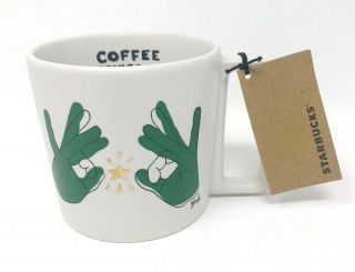Starbucks Asl Mug American Sign Language Coffee