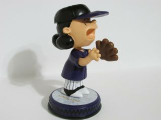 Snoopy Peanuts Lucy Forever Collectibles Ltd Ed Bobblehead Colorado Rockies 2015