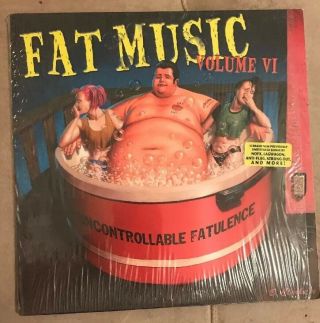 Fat Wreck Chords: Fat Music Vol.  Vi Uncontrollable Fatulence Lp Vinyl V/a