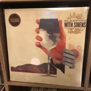 Sleeping With Sirens Lets Cheers To This Lp Orig Color Vinyl Hardcore