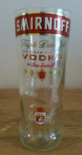 Smirnoff Vodka Upcycled Glass