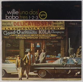 Willie Bobo: Uno Dos Tres Us ’66 Verve V6 - 8648 Latin Jazz Boogaloo Lp Orig Nm