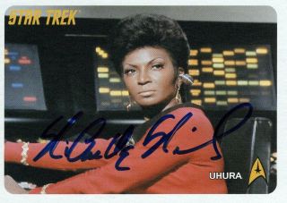 Nichelle Nichols - Lt.  Uhura - Autograph Star Trek Trading Card