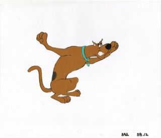 SCOOBY DOO 1972 Production Animation Cel from Hanna Barbera 42 2