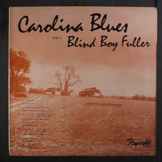 Blind Boy Fuller / Brownie Mcghee: Carolina Blues Lp (uk,  Minor Delamination Ne