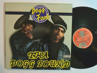 Rap Lp - Tha Dogg Pound - Dogg Food 2xlp 1995 Death Row P1 50546 Og Rare M -