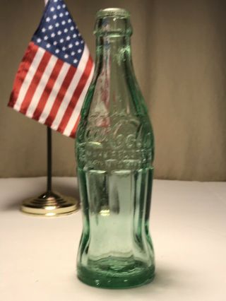 PAT ' D DEC 25,  1923 Coca - Cola Hobbleskirt Coke Bottle CARUTHERSVILLE MO Missouri 3