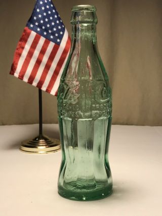 PAT ' D DEC 25,  1923 Coca - Cola Hobbleskirt Coke Bottle CARUTHERSVILLE MO Missouri 4