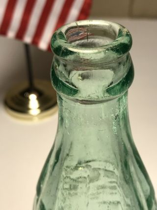 PAT ' D DEC 25,  1923 Coca - Cola Hobbleskirt Coke Bottle CARUTHERSVILLE MO Missouri 7