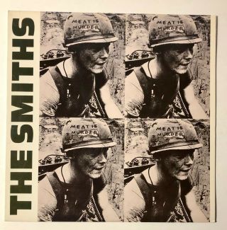 The Smiths " Meat Is Murder " Lp.  1st Pressing W/inner - Sleeve.  Rare