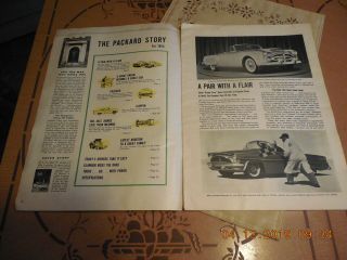 VTG 1955 Packard Dealer Sales Brochure 4