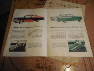 VTG 1955 Packard Dealer Sales Brochure 5