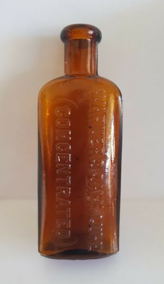 Antique Warners Safe Cure Concentrate Bottle