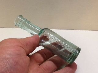 Antique Sample Size Holbrooks Sauce Bottle.