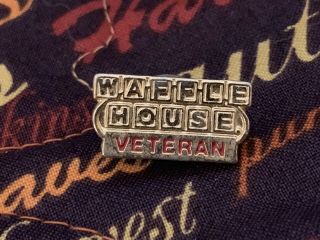 Vintage Waffle House Veteran Server Pin