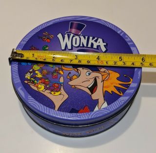 Vintage Willy Wonka Tin Can Mixed Candy Movie Nestle cookie tin 6 