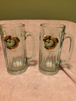 (2) A&w Root Beer Glasses / Mugs - - Floats - - 2005 - - All American - - - - - - Vgc