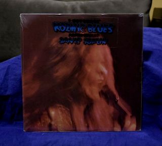 Janis Joplin Very Rare Lp Kozmic Blues 1969 Usa 1stpress W/hype Sticker