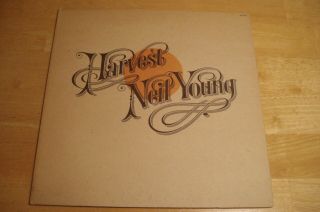 Neil Young Harvest 1972 Nm 1st Press Reprise Lp W/ Lyric Insert