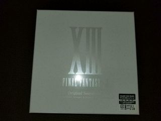 Final Fantasy Xiii 13 Soundtrack Limited Edition Box Japan Version 2009