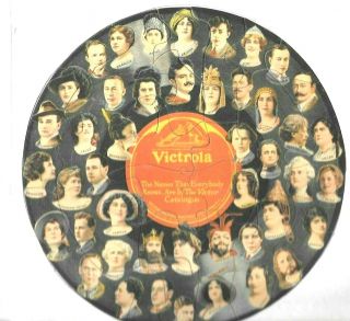 Victrola Advertising Jigsaw Puzzle,  Complete
