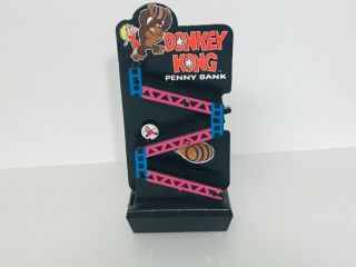 Nintendo Donkey Kong Penny Bank Vtg 1982