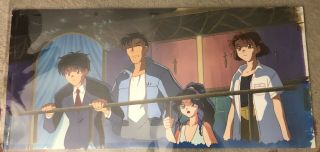 El Hazard Anime Production Cel With Painted Background