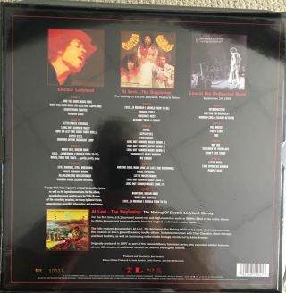 Jimi Hendrix Experience Electric Ladyland 6 LP/Blu - Ray Box Set Hi - Res 2