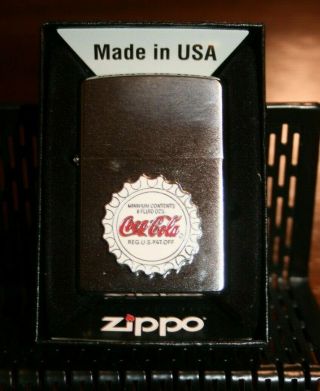 Coca - Cola Zippo Lighter